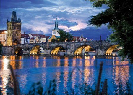 D-Toys Puzzle Karlův most, Praha 1000 dílků - obrázek 1