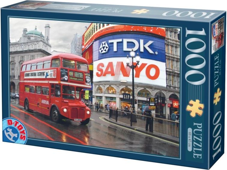D-Toys Puzzle Londýn, Velká Británie 1000 dílků - obrázek 1