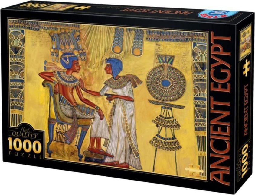 D-Toys Puzzle Egyptská freska 1000 dílků - obrázek 1