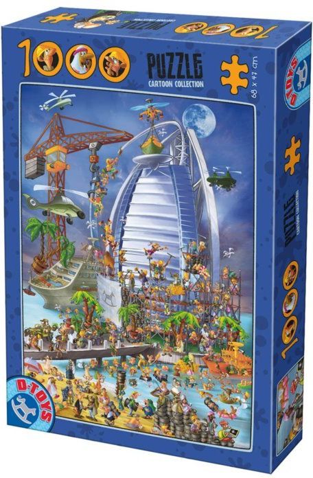 D-Toys Puzzle Burj al Arab 1000 dílků - obrázek 1