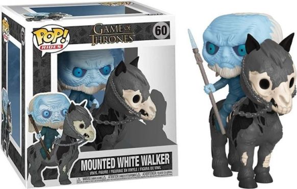 Funko POP TV Rides: Game of Thrones S10 - White Walker on Horse - obrázek 1