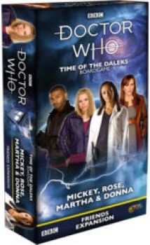 Gale Force Nine Doctor Who: Time of the Daleks - Mickey, Rose, Martha, & Donna Friends Expansion - obrázek 1
