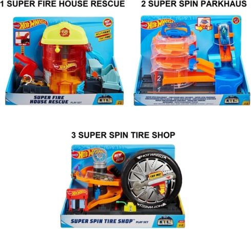 Hot Wheels  CITY DELUXE SET - obrázek 1