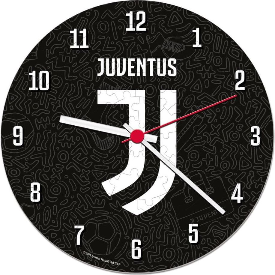 Clementoni Puzzle hodiny Juventus FC 96 dílků - obrázek 1