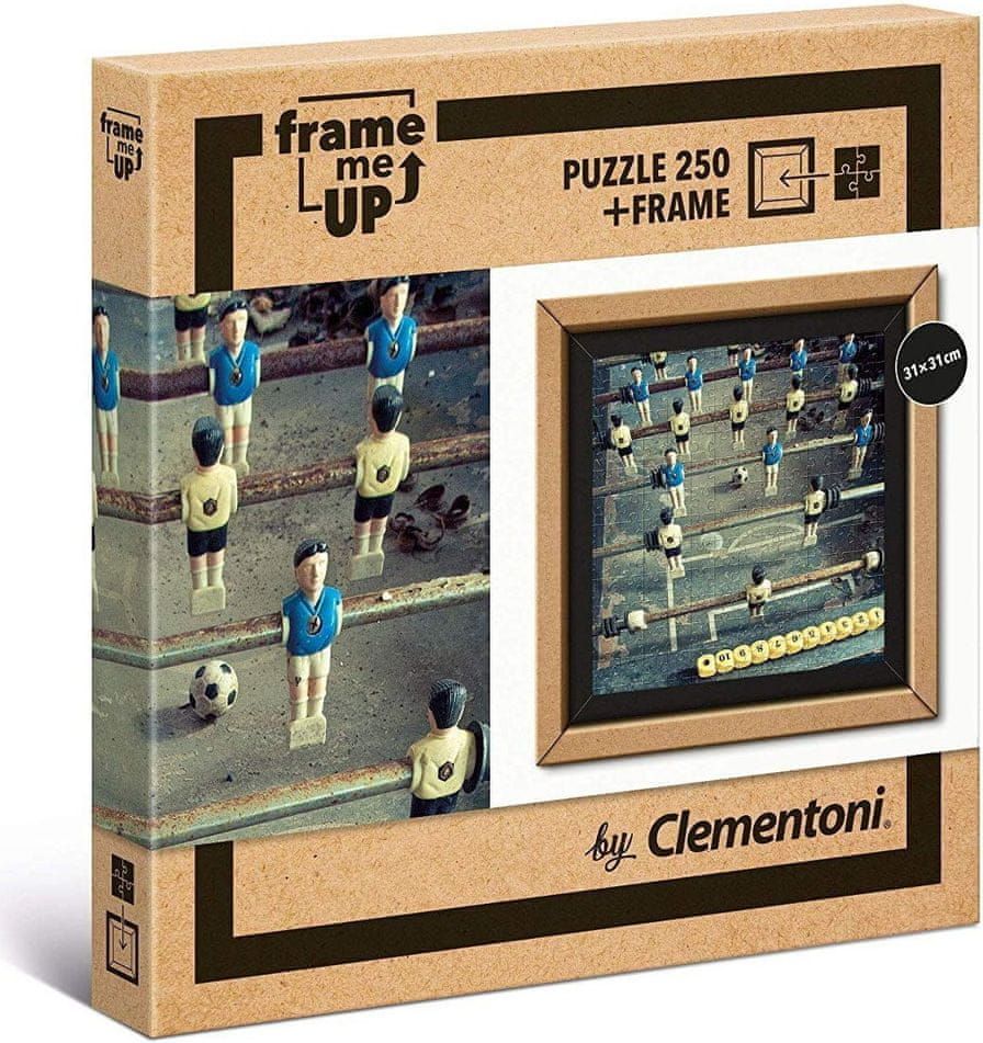 Clementoni Puzzle Frame Me Up Stolní fotbal 250 dílků - obrázek 1