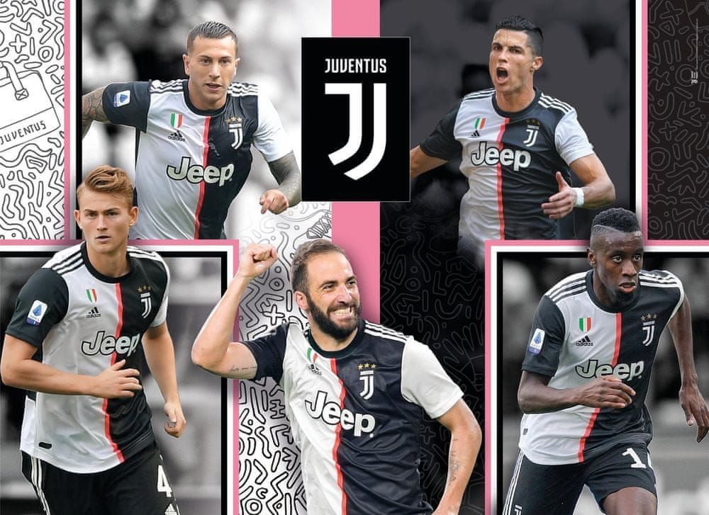 Clementoni Puzzle Juventus 1000 dílků - obrázek 1