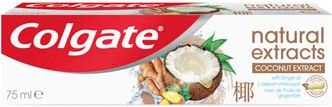 Zubní pasta Colgate Natural Extracts Coconut & Ginger 75 ml - obrázek 1