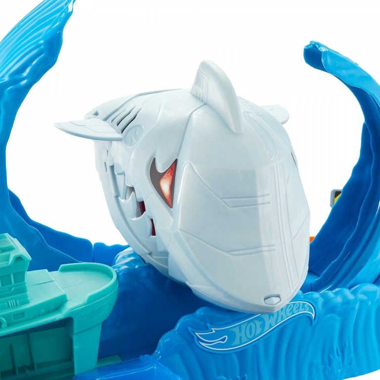 MATTEL HOT WHEELS City color shifters robo žralok set akční dráha s autíčkem plast - obrázek 6