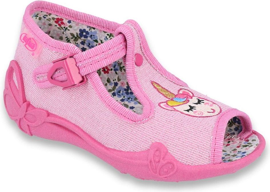 Befado Dívčí sandálky Papi 213P115 18 růžová - obrázek 1