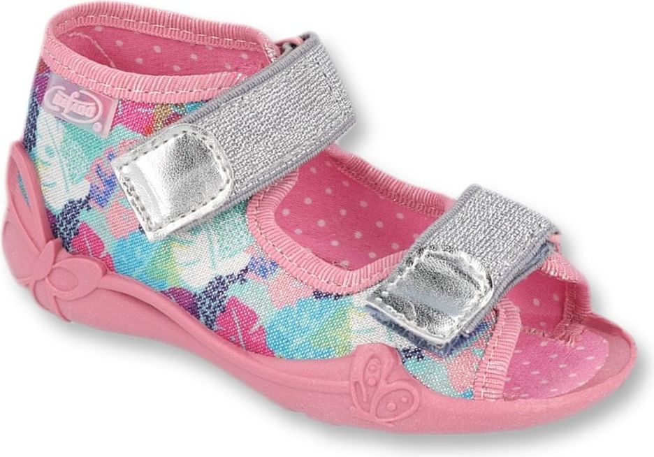 Befado Dívčí sandálky Papi 242P096 18 růžová - obrázek 1