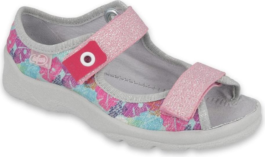 Befado Dívčí sandálky Max 969X149 25 vícebarevná - obrázek 1