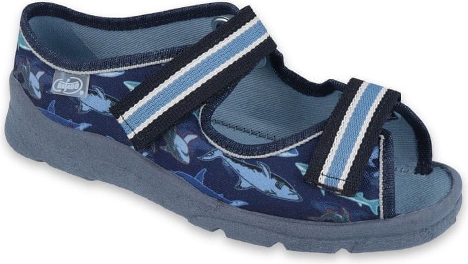 Befado Chlapecké sandálky Max 969Y156 32 tmavě modrá - obrázek 1