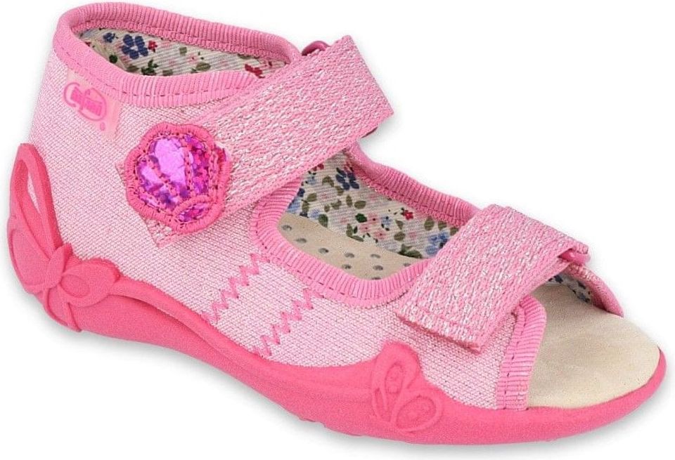 Befado dívčí sandálky Papi 342P011 18 růžová - obrázek 1