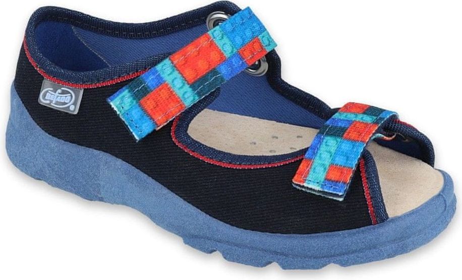 Befado Chlapecké sandálky Max 869X140 26 tmavě modrá - obrázek 1