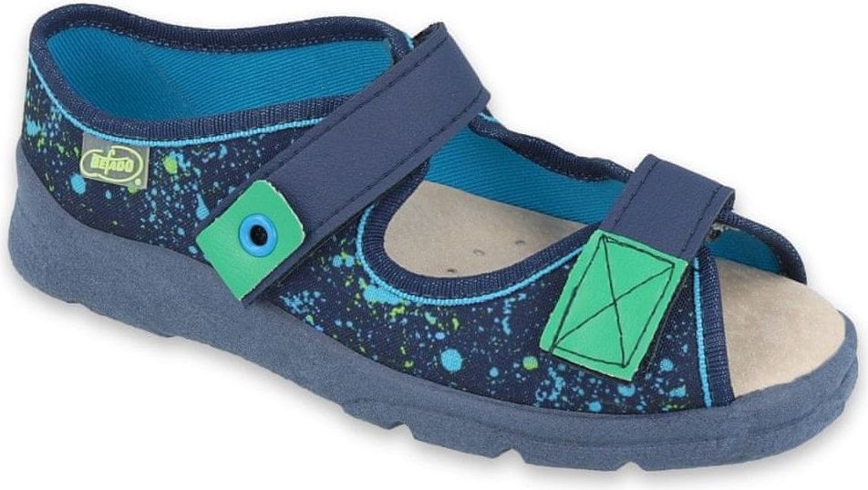 Befado Chlapecké sandálky Max 869Y142 31 modrá - obrázek 1