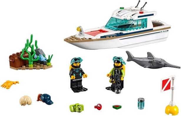 LEGO City 60221 Potápěčská jachta - obrázek 1