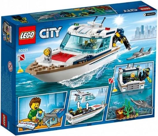 LEGO City 60221 Potápěčská jachta - obrázek 2