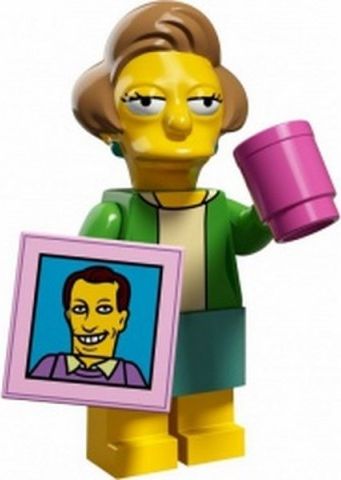 Lego Minifigurky 71009 Simpsonovi - 2. série - Edna Krabappel - obrázek 1