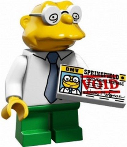 Lego Minifigurky 71009 Simpsonovi - 2. série - Hans Moleman - obrázek 1