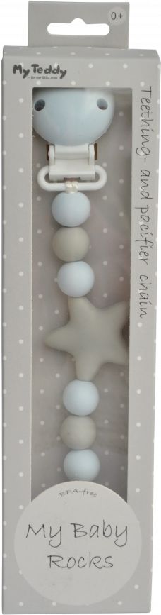 Klip na dudlík My Teddy Newborn Star Hvězda - obrázek 2