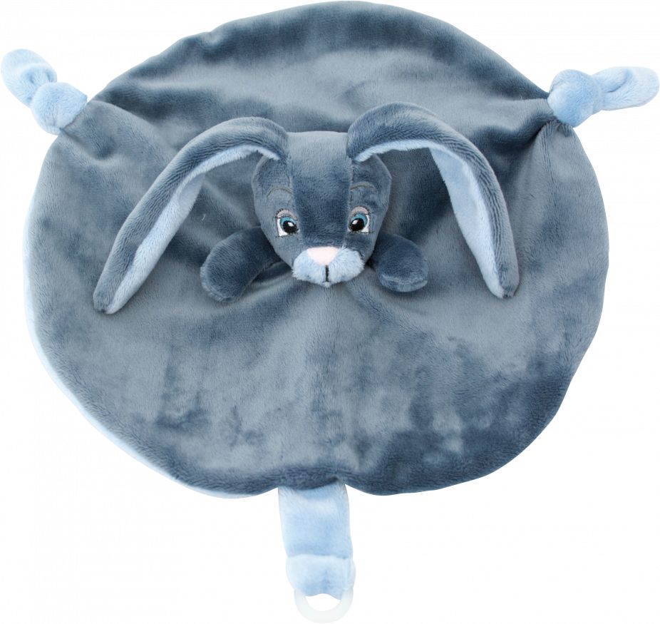 Můj zajíček - muchláček My Teddy Newborn collection Modrá 2020 - obrázek 1