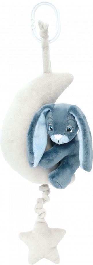 Můj zajíček s melodií My Teddy Newborn collection Modrá 2020 - obrázek 1