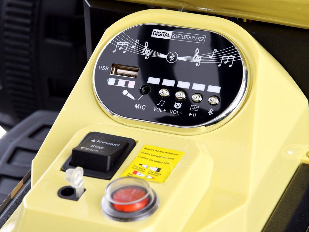 Elektrický traktor s přívěsem - zelený - obrázek 9