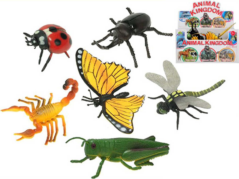 Hmyz 9-13cm zvířátko plastové různé druhy - obrázek 1