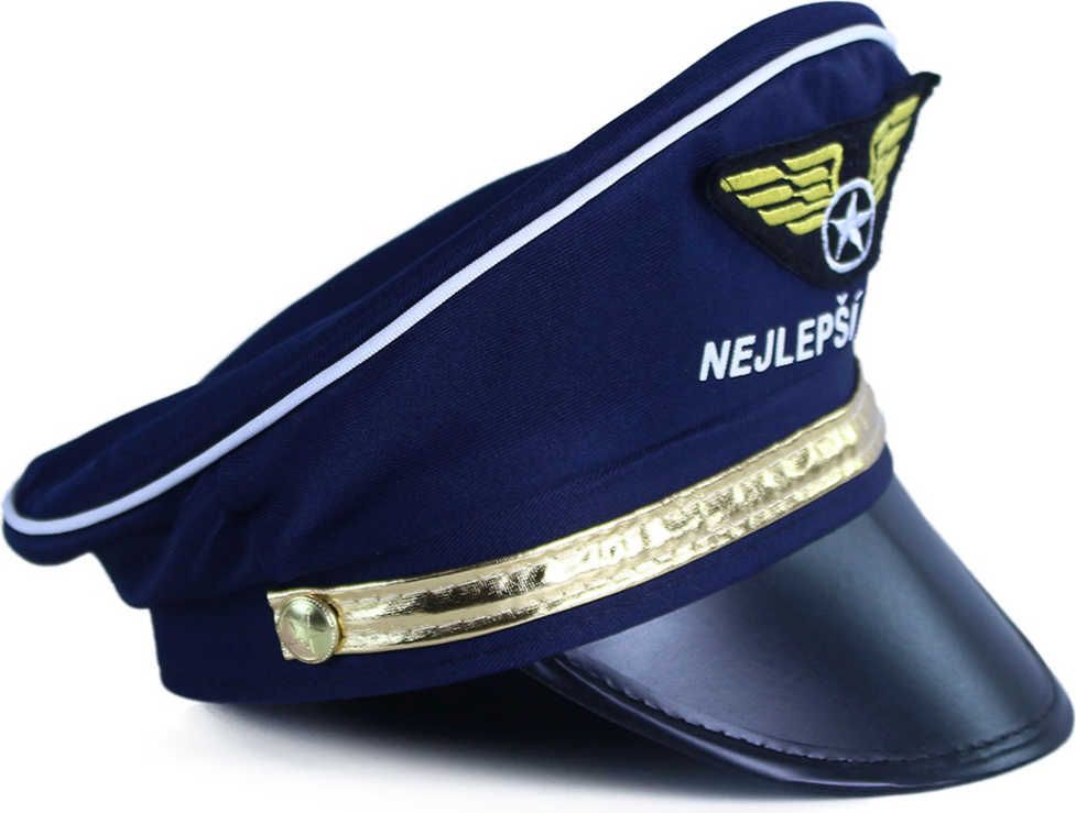 KARNEVAL Čepice nejlepší pilot dospělá *KARNEVALOVÝ DOPLNĚK* - obrázek 2