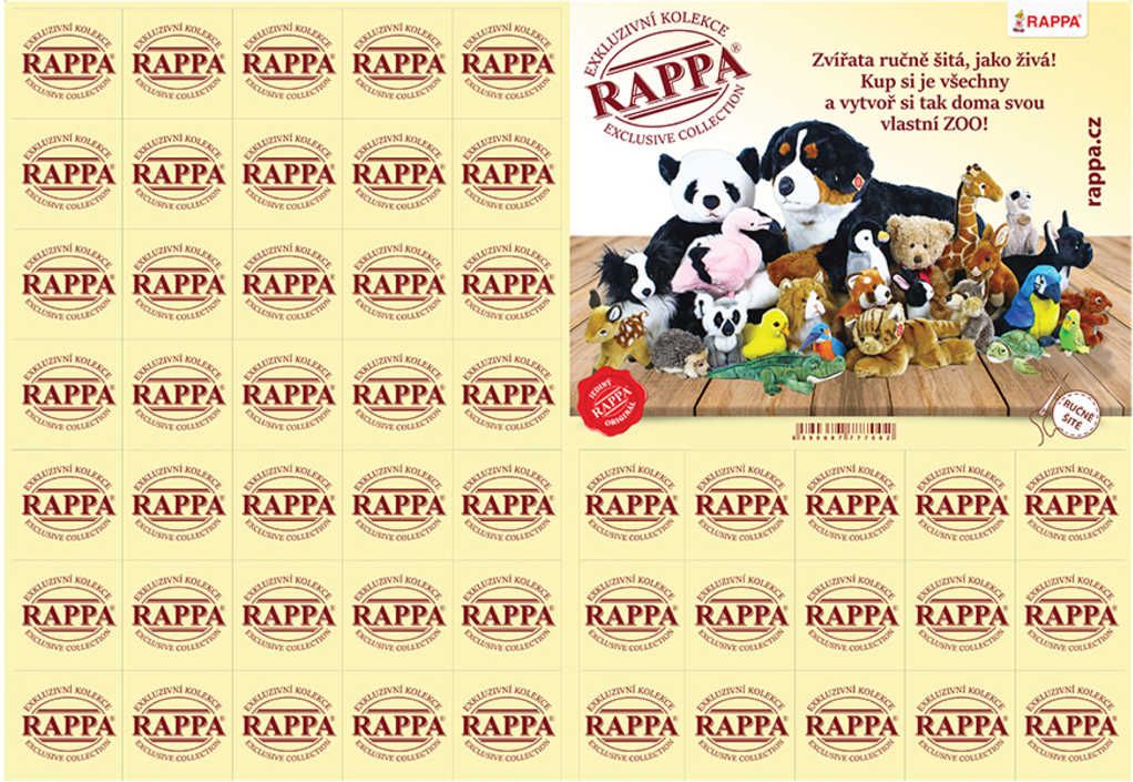 Hra Pexeso plyšáci Rappa exkluzivní plyš 25 dvojic *SPOLEČENSKÉ HRY* - obrázek 4