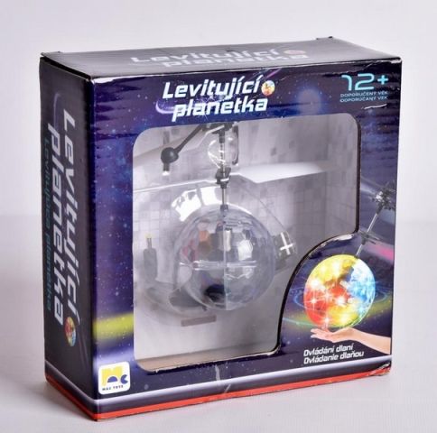 MAC TOYS Levitující planetka koule magická vrtulníková ovládání dlaní LED Světlo - obrázek 2