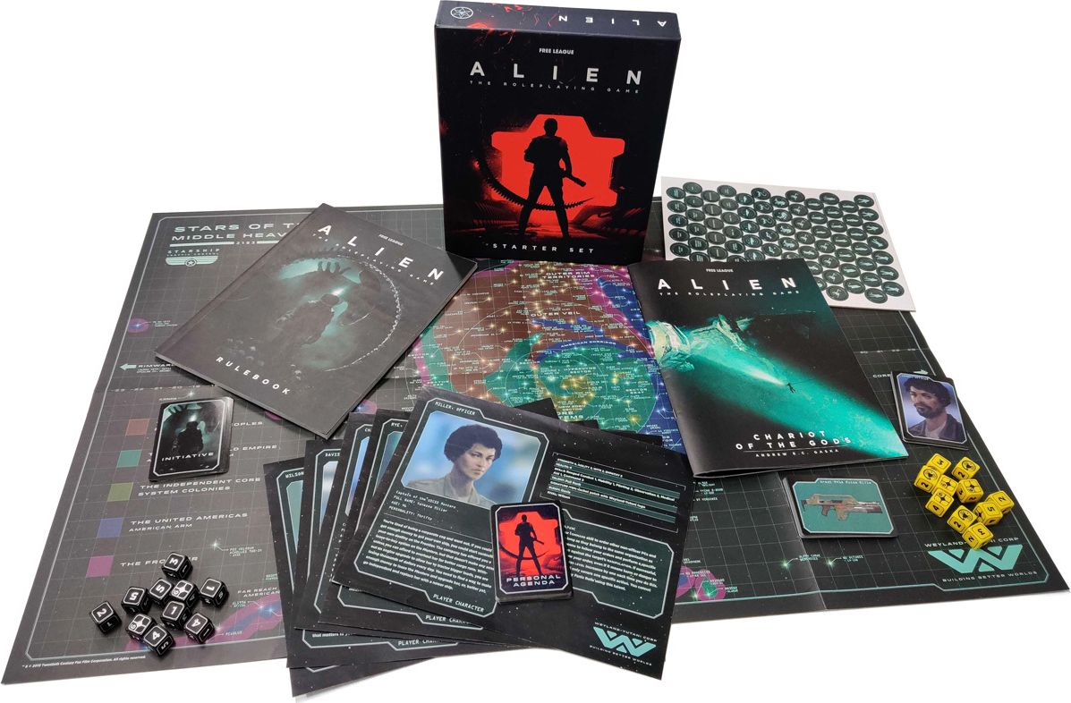 Free League Publishing Alien RPG Starter Set - obrázek 2