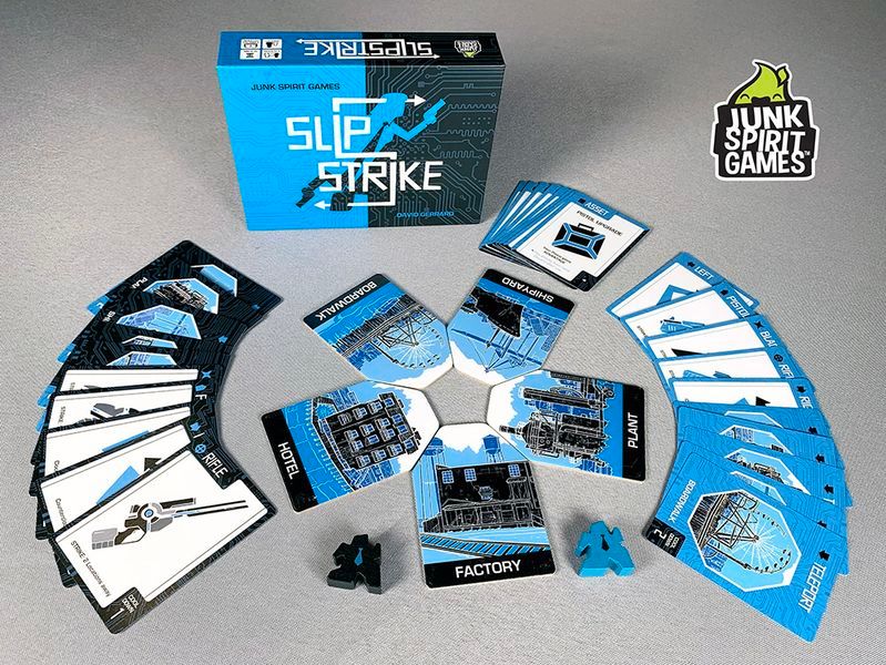 Junk Spirit Games Slip Strike - Blue Edition - obrázek 2