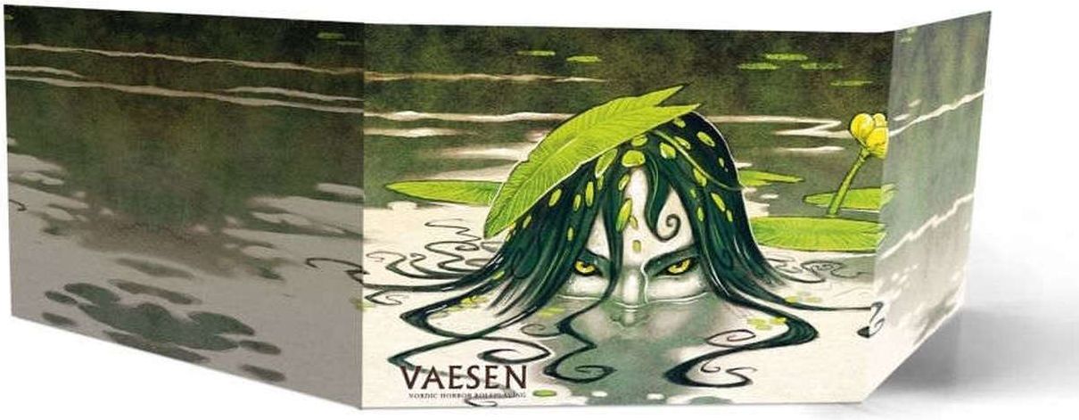 Free League Publishing Vaesen Nordic Horror GM Screen and Map - obrázek 1