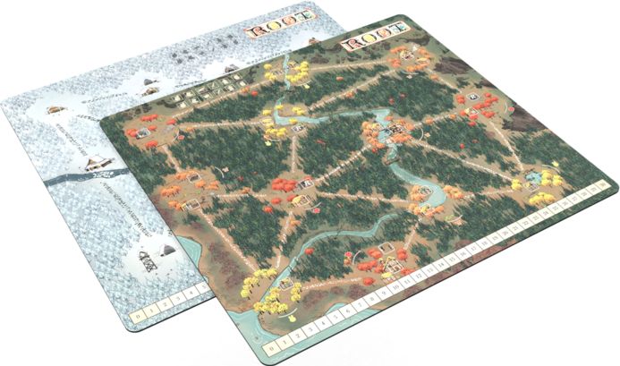 Leder Games Root: Playmat Fall / Winter - obrázek 2