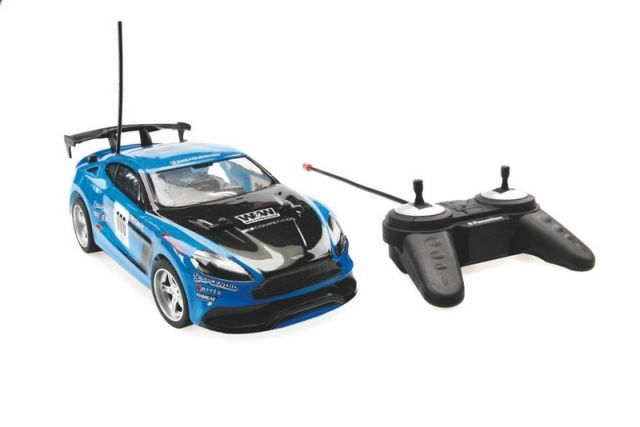 RC auto 1:18 závoďák modrý - obrázek 4