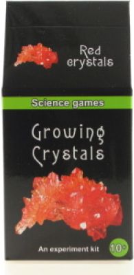 Mini chemická sada - rostoucí krystaly - červené - obrázek 1