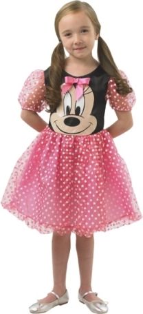Minnie Mouse: růžový kostým - vel. L - obrázek 1