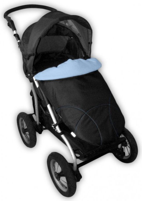 Ivema baby Nánožník Maxi Sport - světle modrý - obrázek 1
