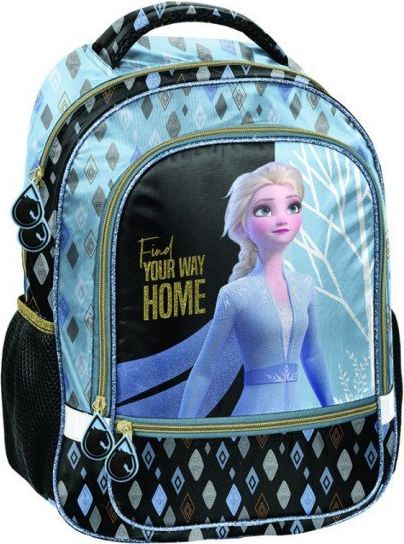 Paso Školní batoh Frozen 2 Ledové království Home ergonomický 42cm modrý - obrázek 1