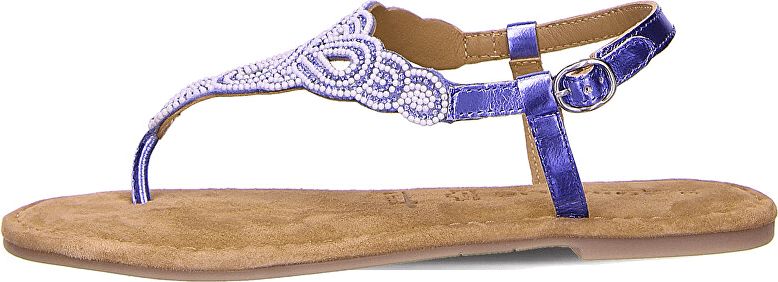 Tamaris Dámské kožené sandále 1-1-28153-24-831 Bleu Glam Comb (Velikost 37) - obrázek 1