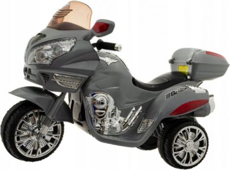Euro Baby Akumulatorový motocykl - šedý