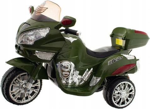 Euro Baby Akumulatorový motocykl - zelený - obrázek 1