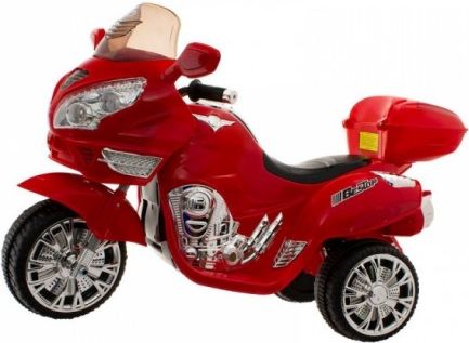 Euro Baby Akumulatorový motocykl - Červený - obrázek 1