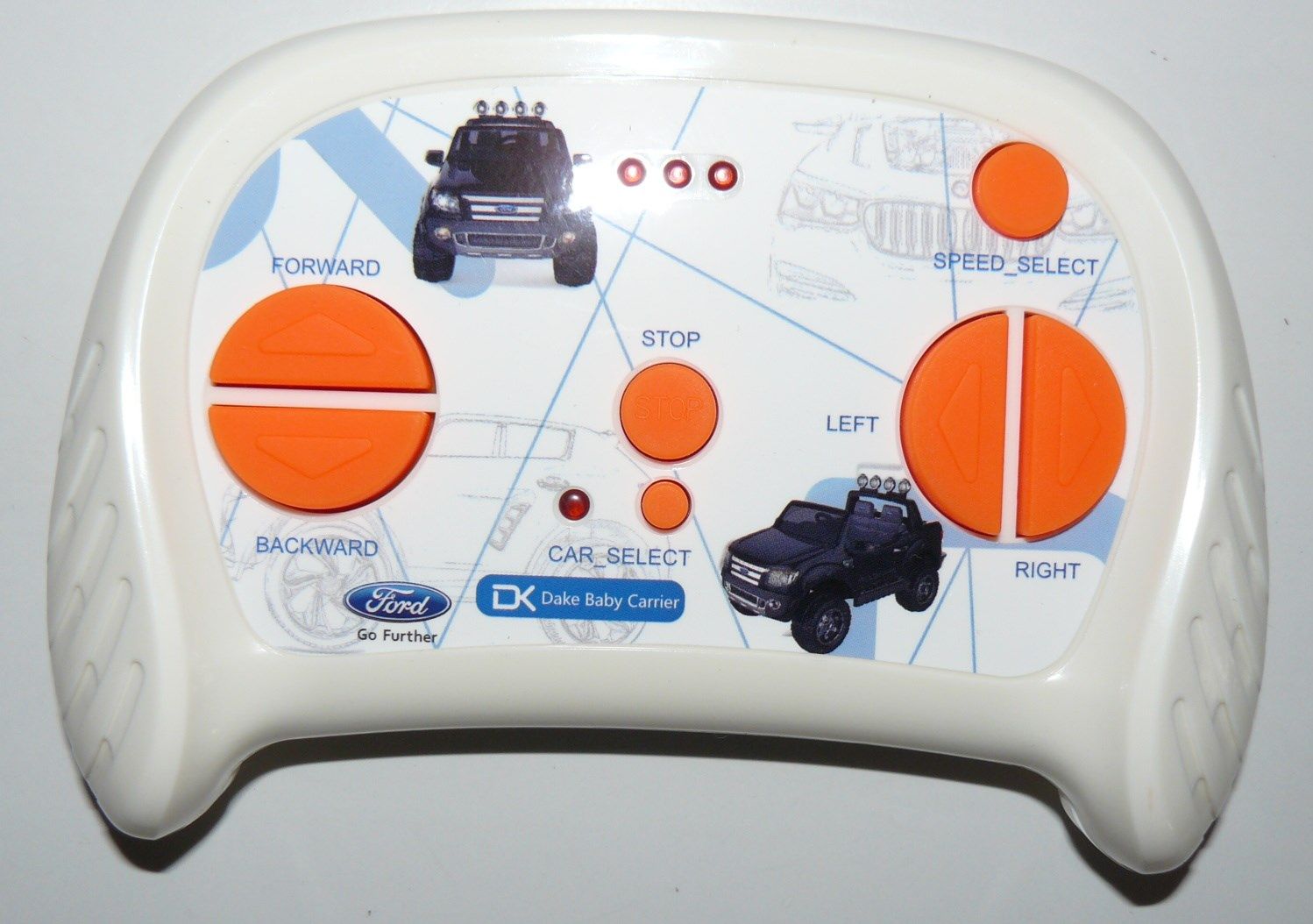 Elektrické autíčko Ford Ranger Wildtrak Luxury 2020 - růžové - obrázek 10