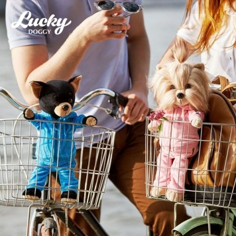 Orange Toys Pejsek Lucky BUZZ:Fitness 25 cm sedící/44 stojící - obrázek 9