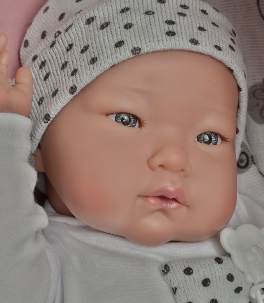 Reborn miminko -  Můj první reborn Alejandro na dečce s pandami  od Antonio Juan - obrázek 2