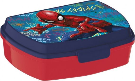 Star - Box na svačinu / krabička Spiderman MARVEL / 16 x 12 x 5 cm - obrázek 1