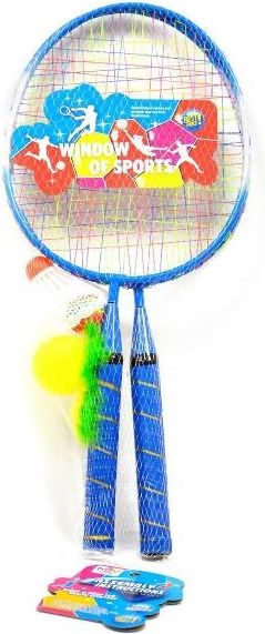 Badmintonová souprava - červená - obrázek 1