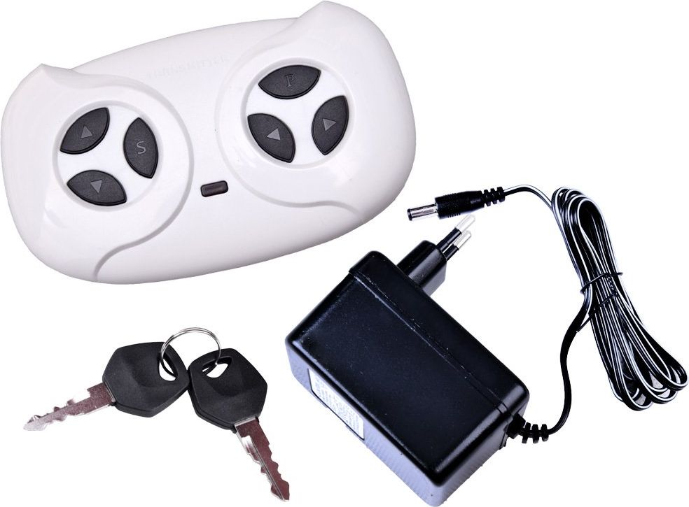 Dětské elektrické autíčko BETA - bílé - obrázek 8